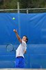 Tennis vs St Michael’s  Men’s and Women’s Tennis vs St Michael’s. - Photo By: KEITH NORDSTROM : Wheaton, Tennis